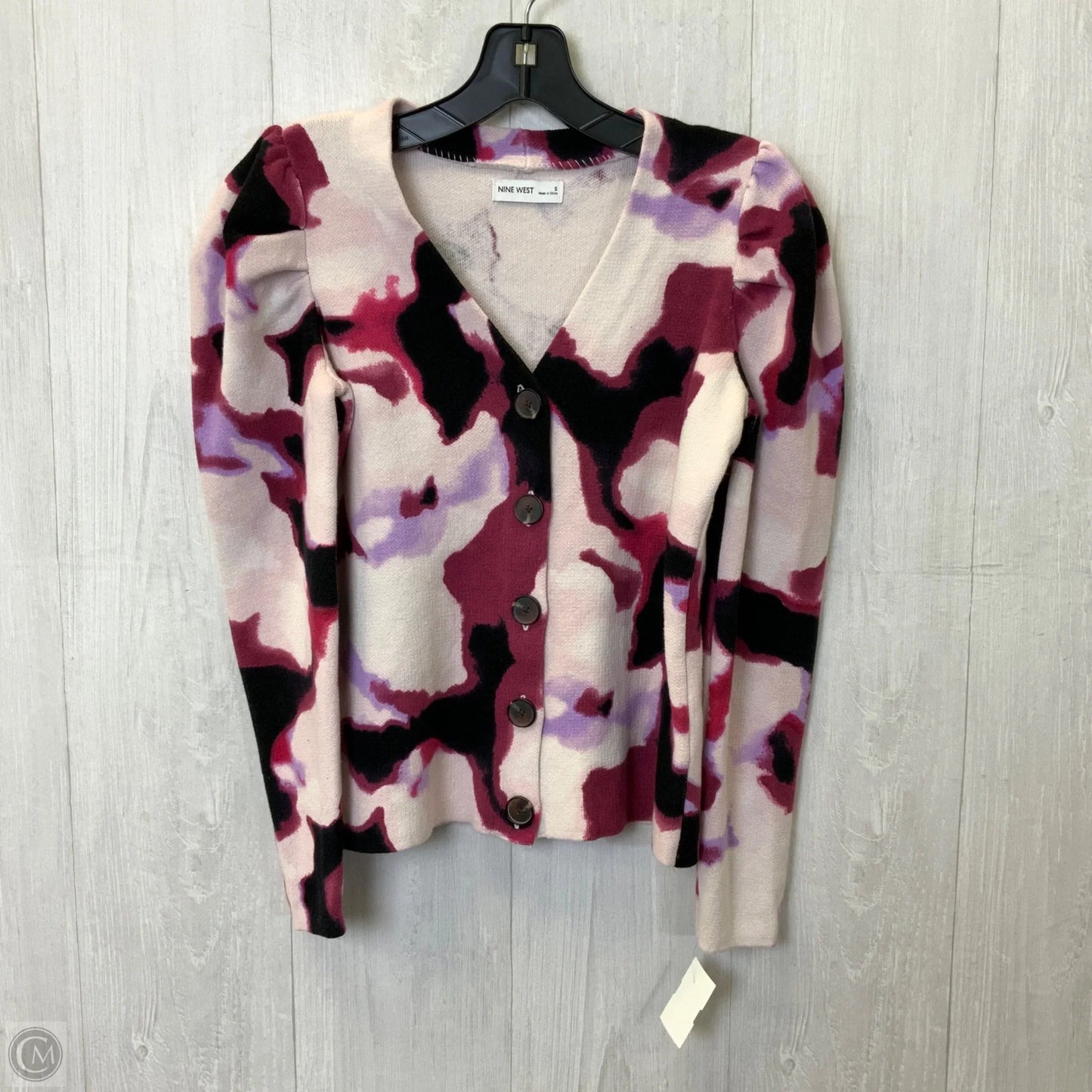 Cardigan By Nine West In Pink, Size: S