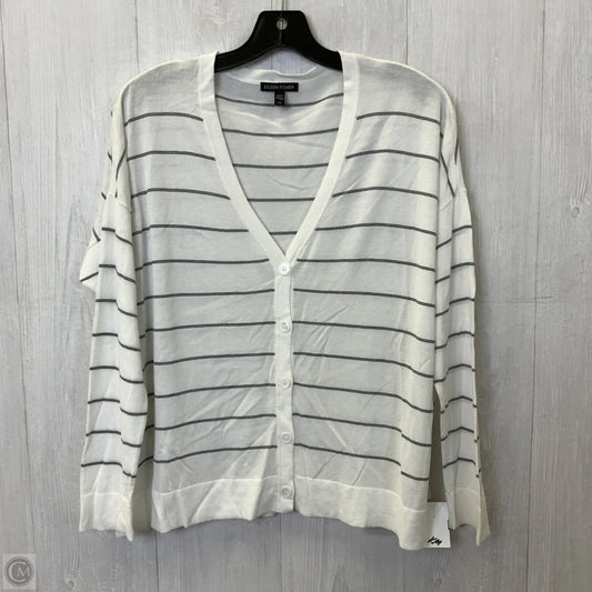 Top Long Sleeve By Eileen Fisher In White, Size: S