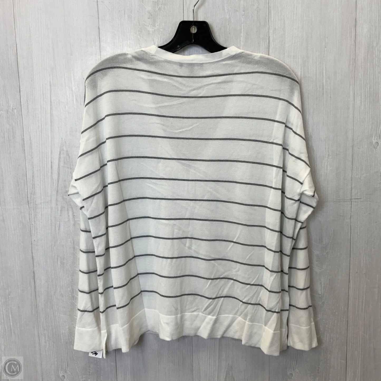 Top Long Sleeve By Eileen Fisher In White, Size: S