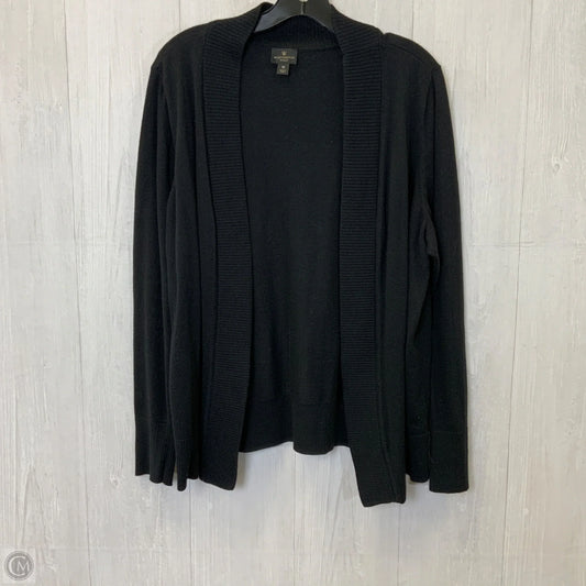 Cardigan By Worthington In Black, Size: 1x