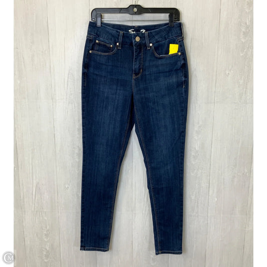 Jeans Skinny By Seven 7 In Blue, Size: 6