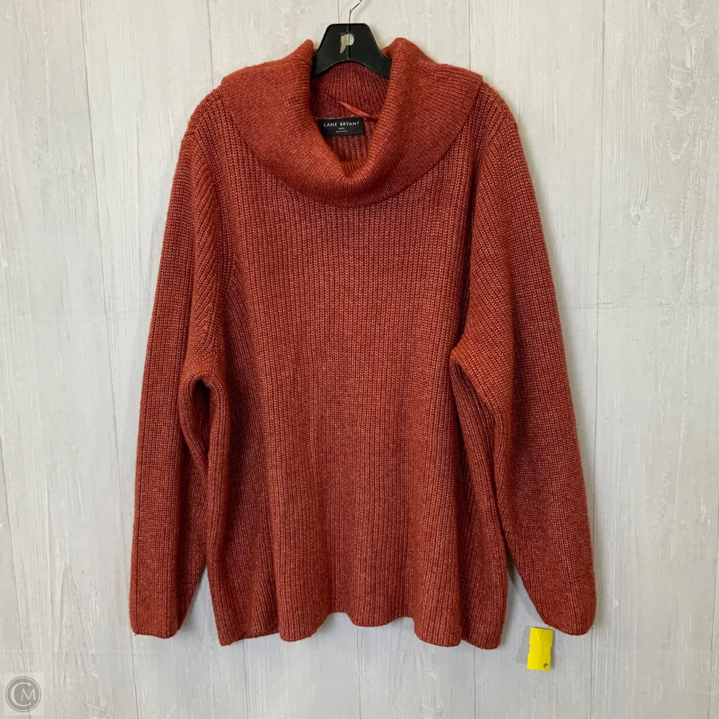 Sweater By Lane Bryant In Red, Size: 4x