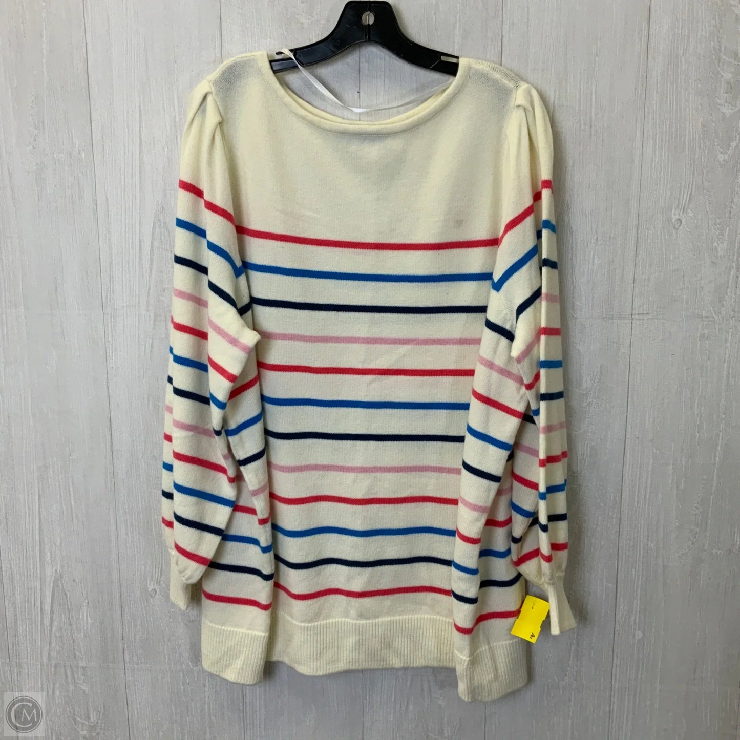 Sweater By Lane Bryant In Cream, Size: 4x