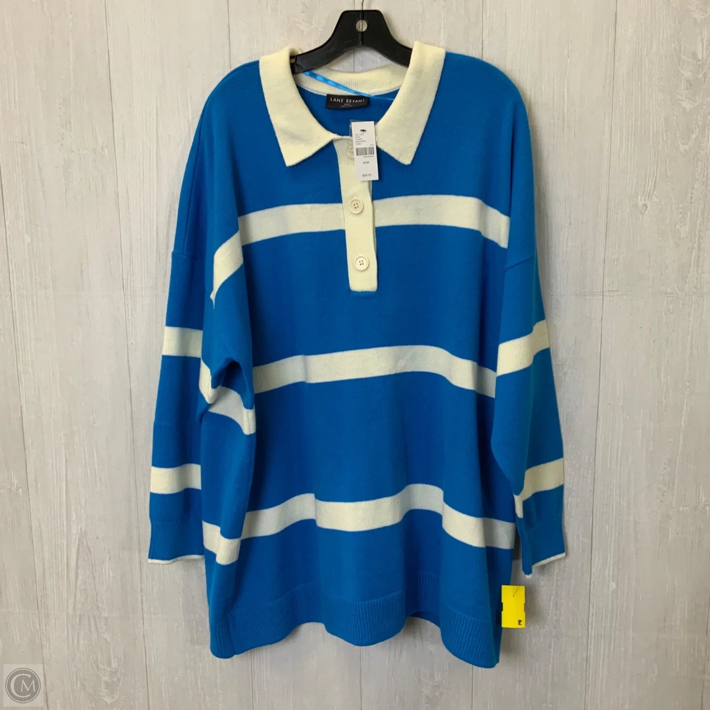 Sweater By Lane Bryant In Striped Pattern, Size: 4x