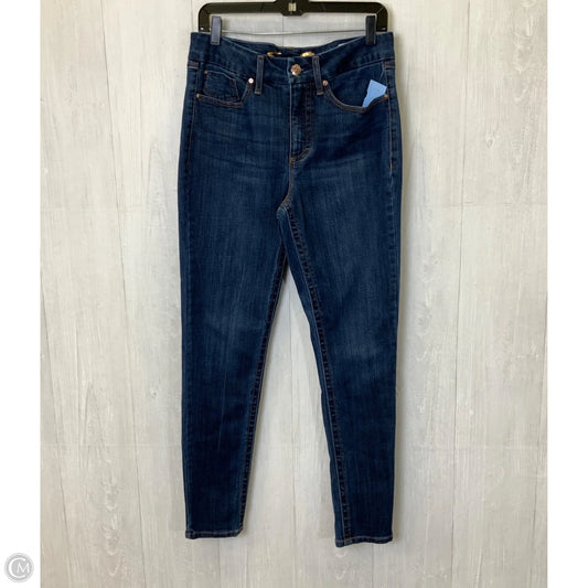 Jeans Skinny By Seven 7 In Blue, Size: 10