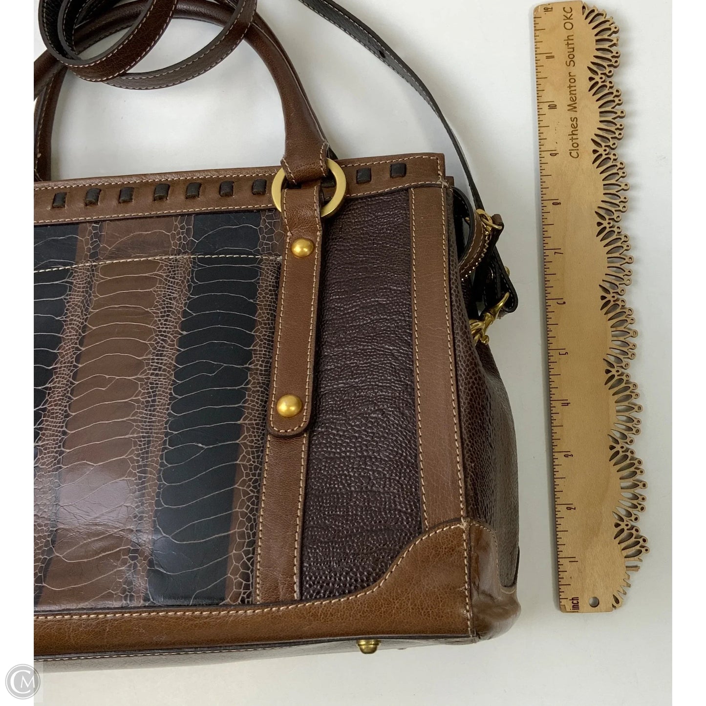 HANDBAG Designer By Brahmin, Size: Medium