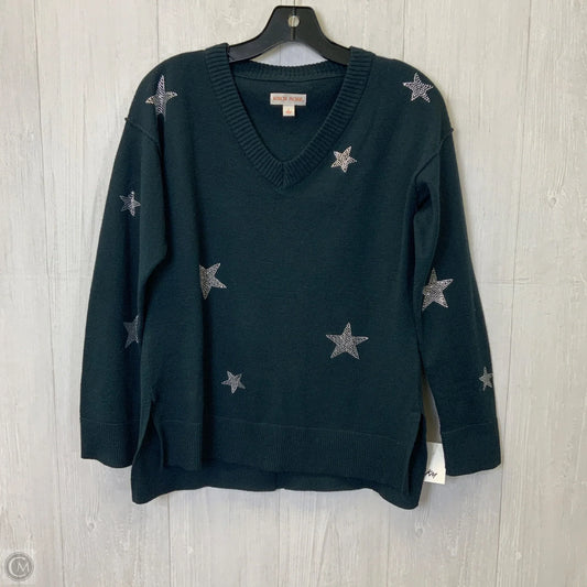 Top Long Sleeve By Knox Rose In Blue, Size: S