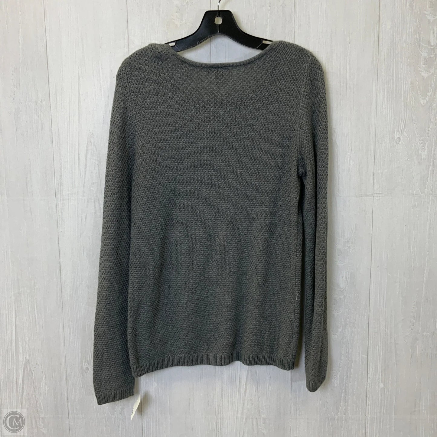 Top Long Sleeve By Loft In Grey, Size: M