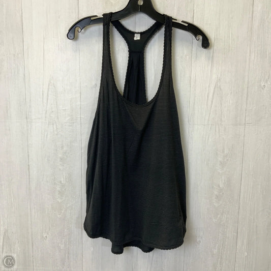 Athletic Tank Top By Lululemon In Black, Size: M