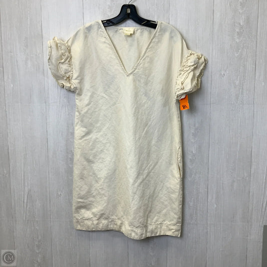 Dress Casual Short By Maeve In Cream, Size: S