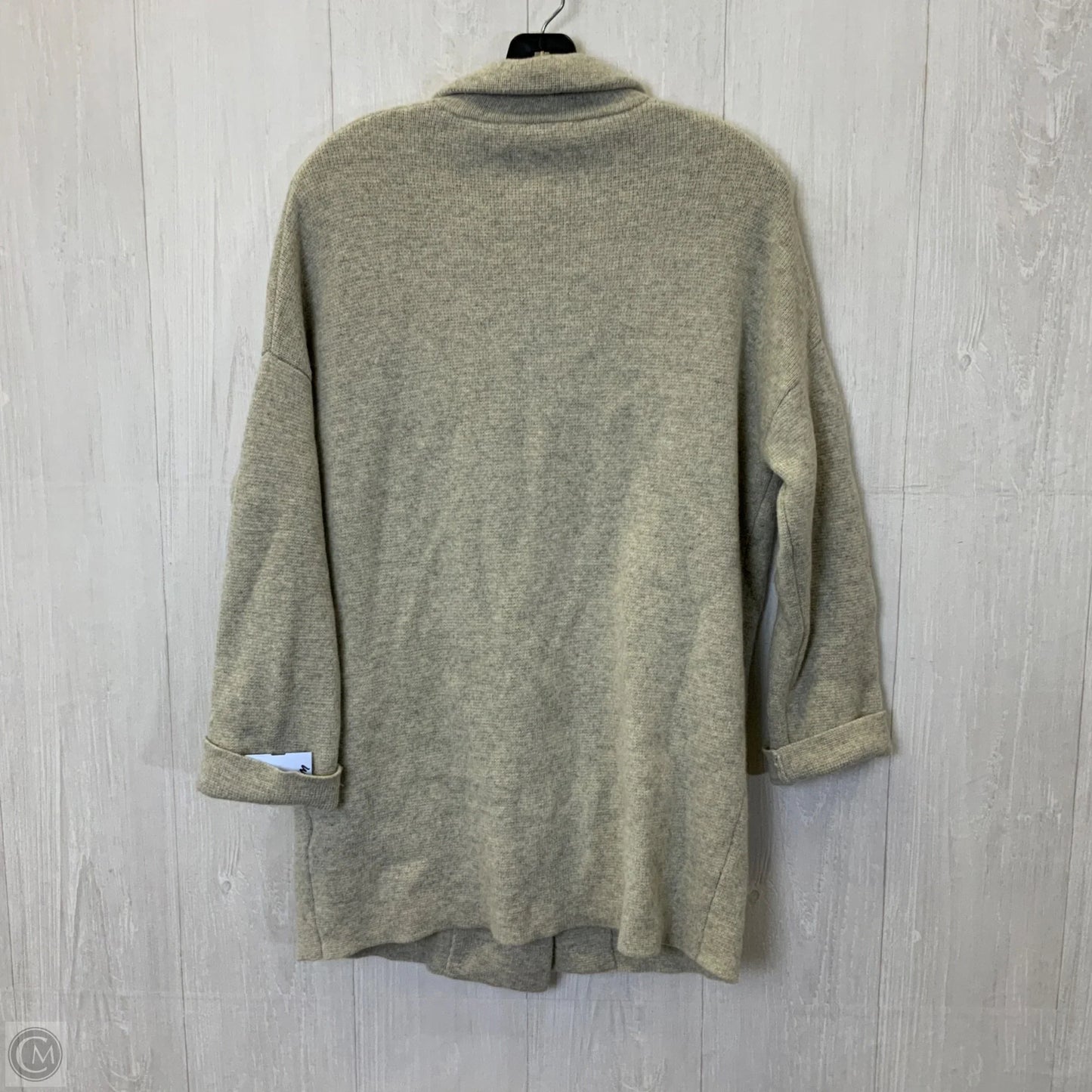 Coat Peacoat By Madewell In Grey, Size: S