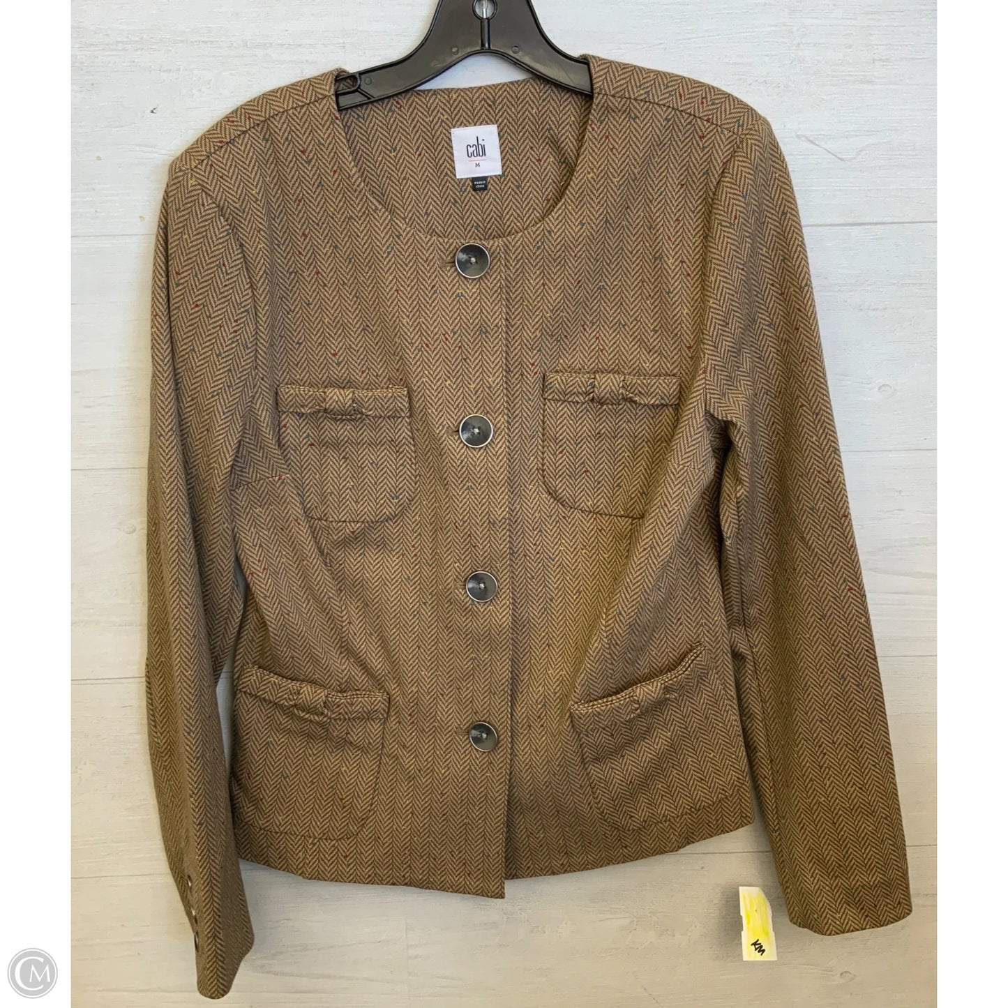 Blazer By Cabi In Tan, Size: M