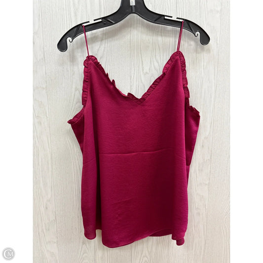 Top Sleeveless By Express In Mauve, Size: L