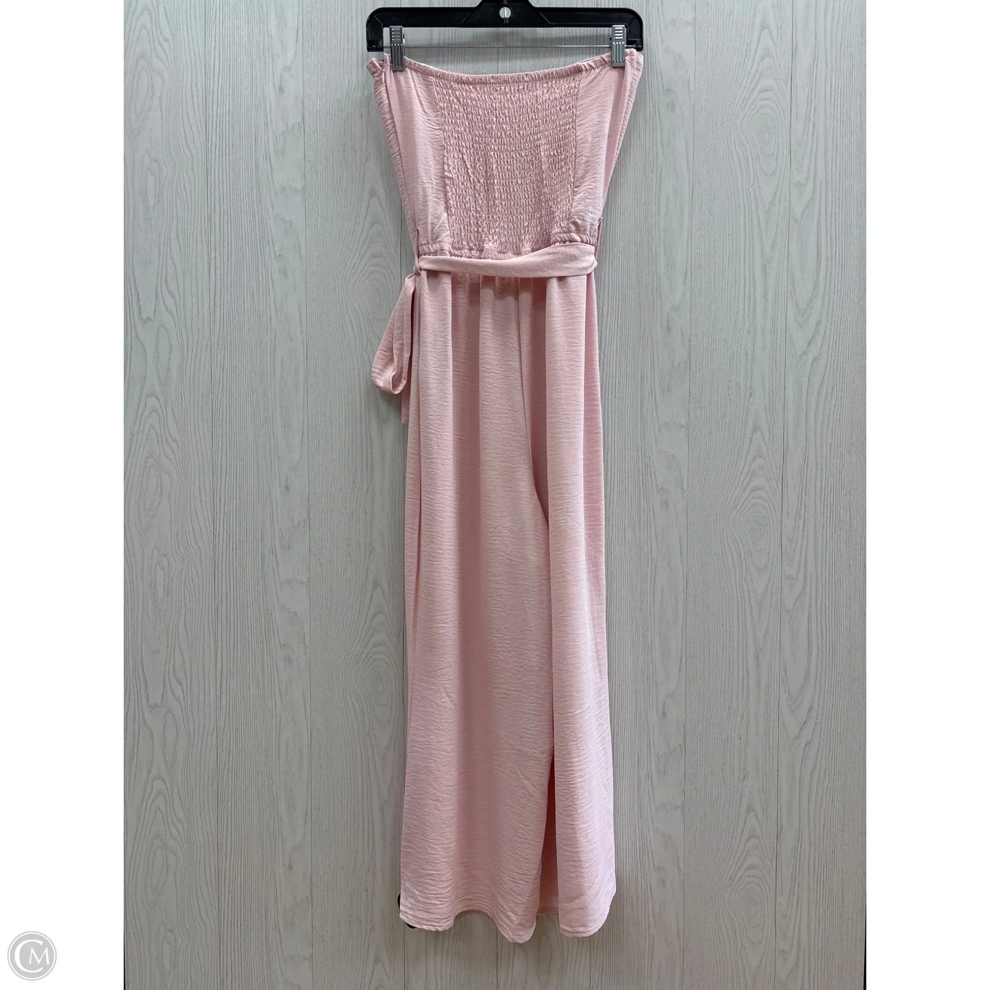 Jumpsuit By Discreet Wear In Pink, Size: M