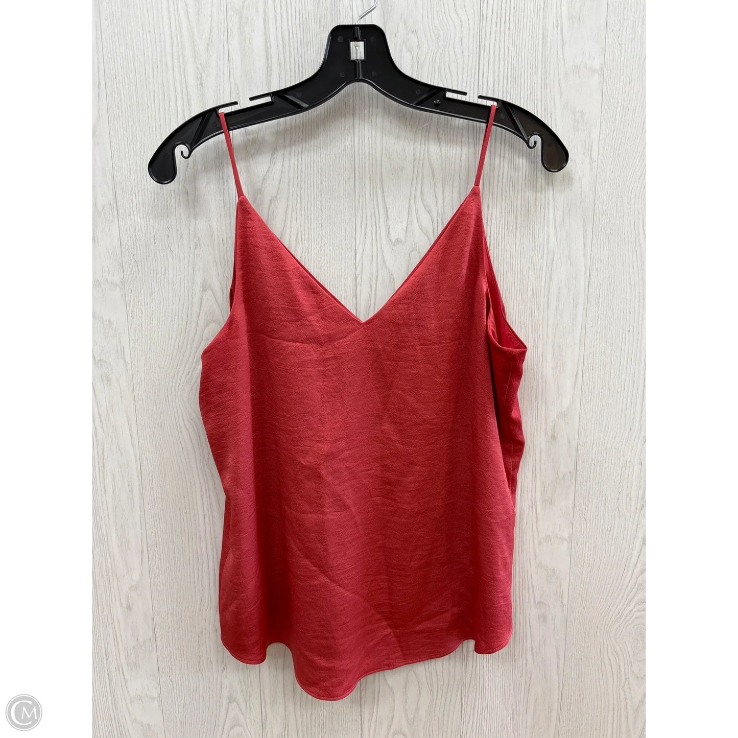Top Sleeveless By Express In Red, Size: M
