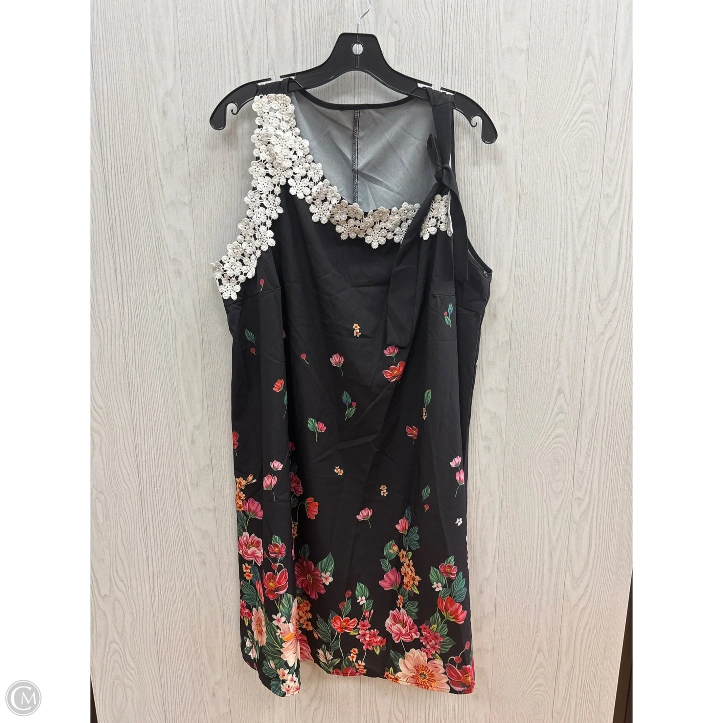 Swimwear Cover-up By Shein In Black, Size: 2x