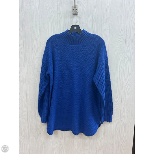Sweater By Coldwater Creek In Blue, Size: L