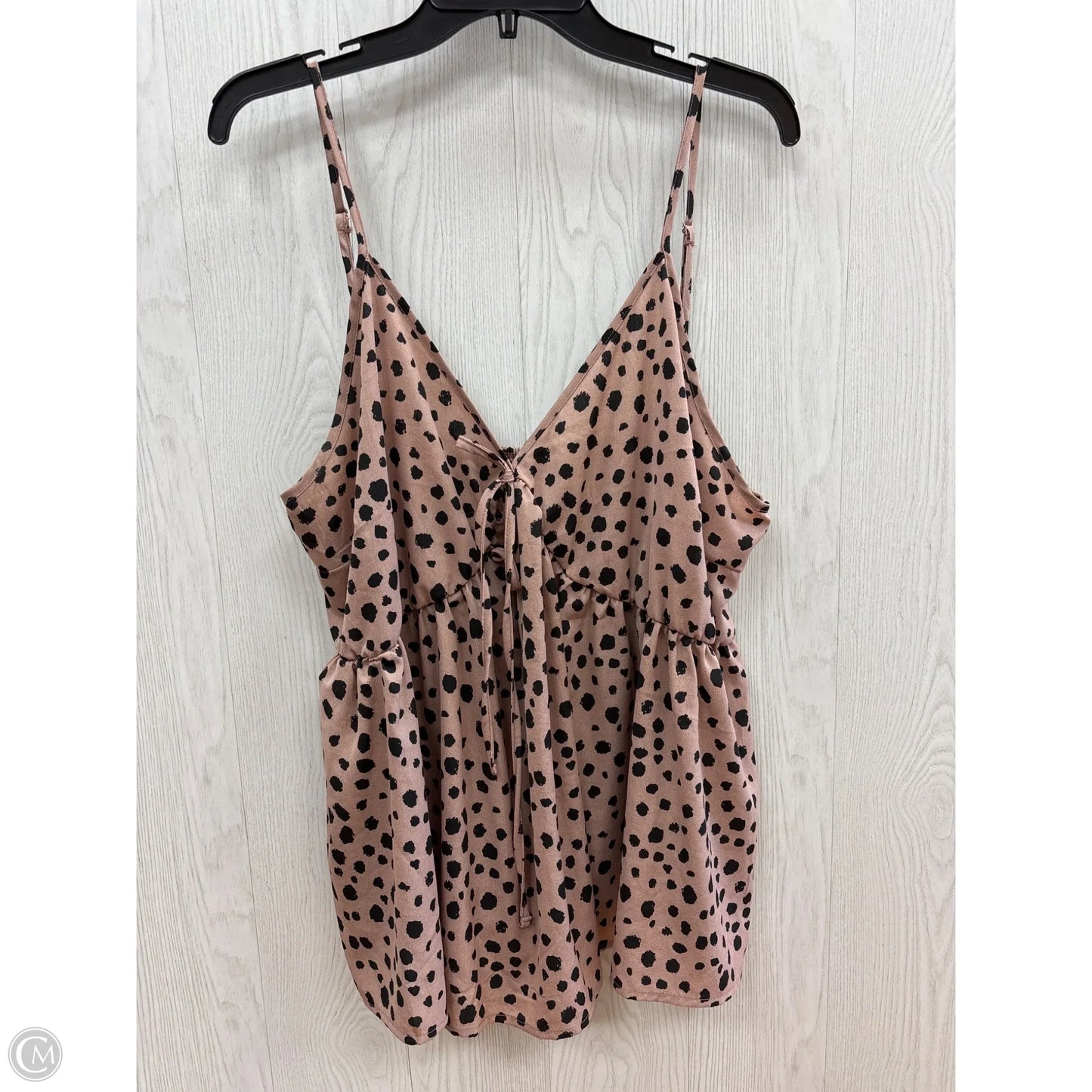 Top Sleeveless By Shein In Mauve, Size: 4x