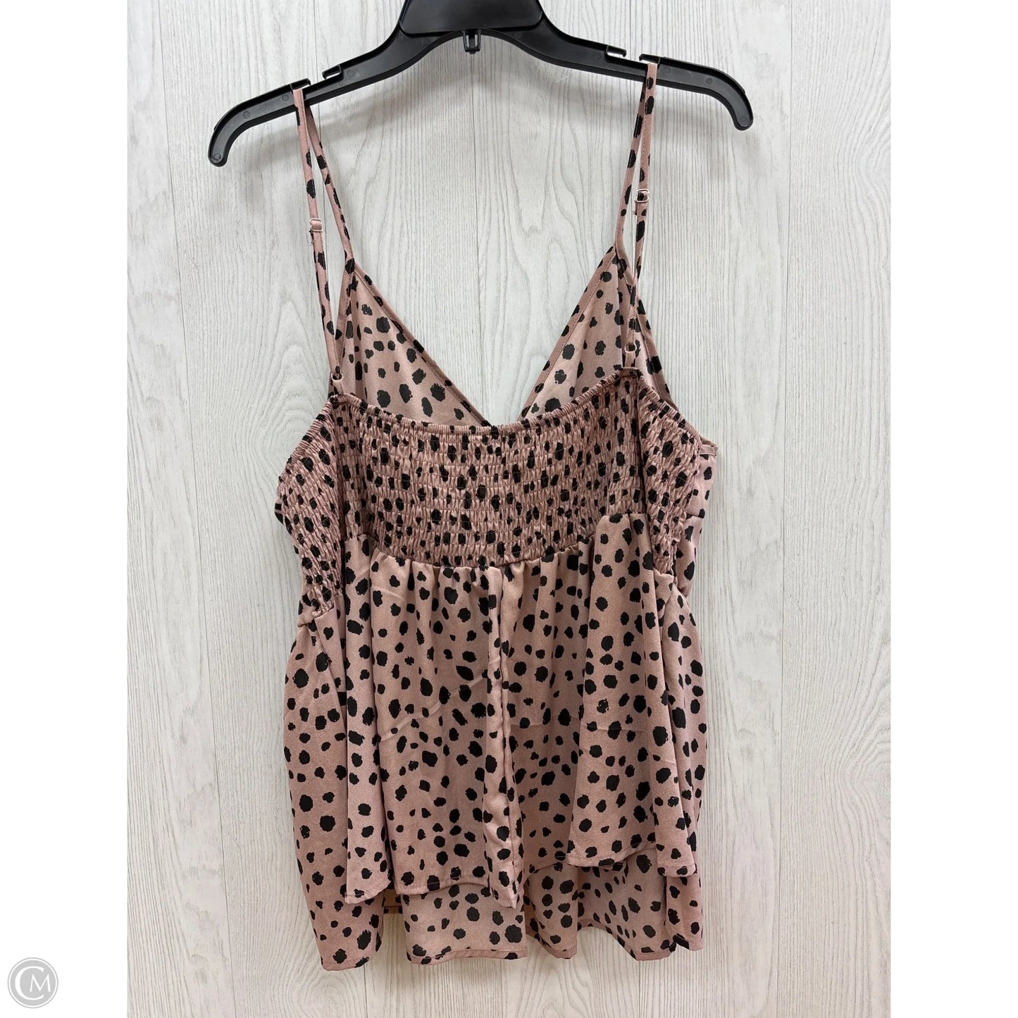Top Sleeveless By Shein In Mauve, Size: 4x