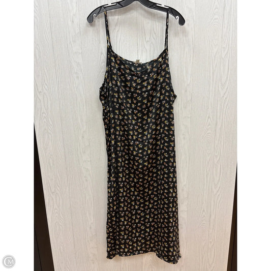 Dress Casual Maxi By Dip In Black, Size: 2x