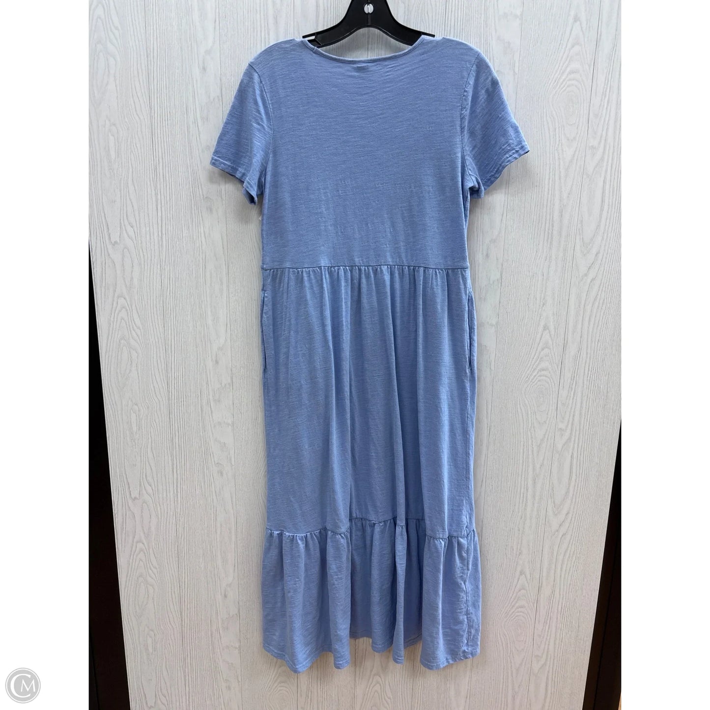 Dress Casual Midi By Old Navy In Blue, Size: S