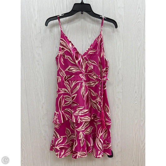 Dress Casual Short By Clothes Mentor In Purple, Size: L