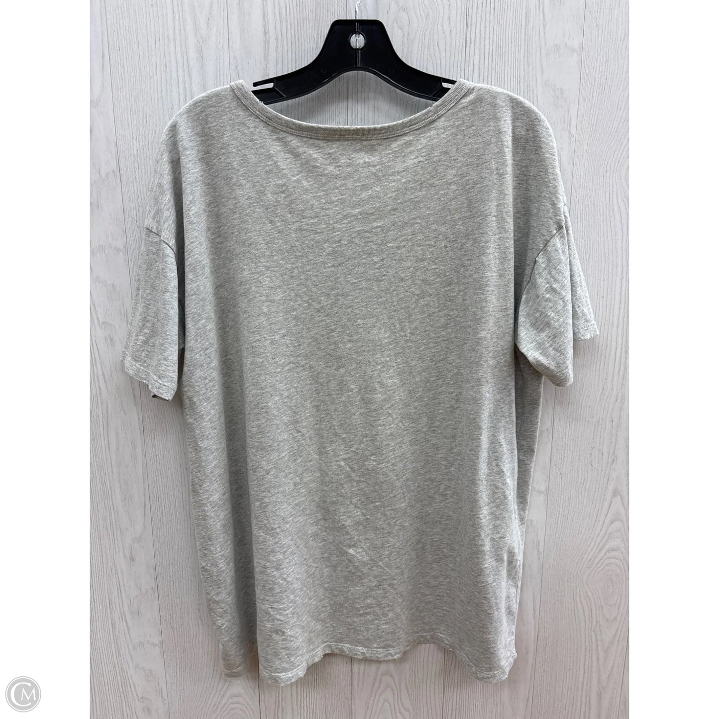 Top Short Sleeve Basic By Aerie In Grey, Size: M