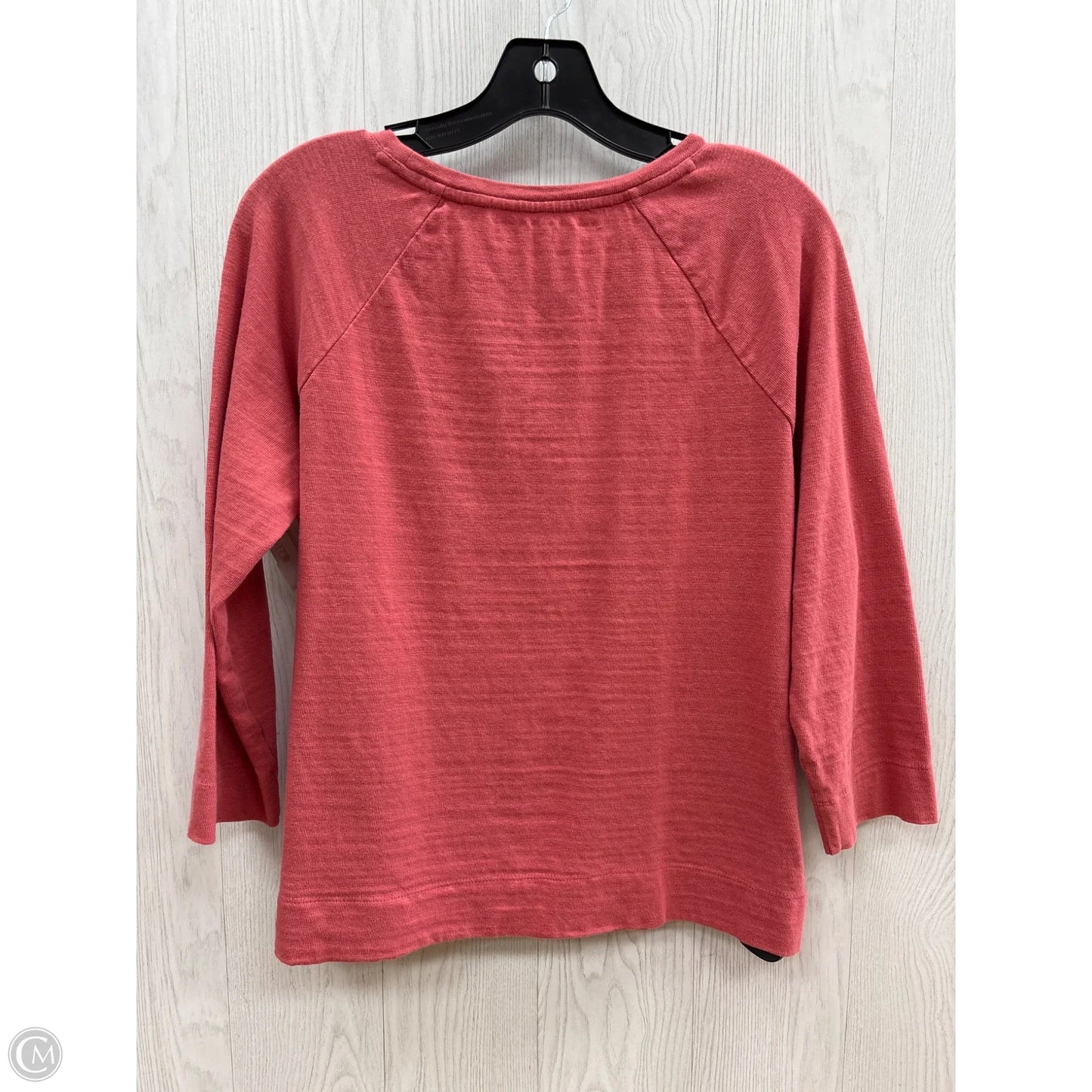 Top Long Sleeve By Loft In Coral, Size: S