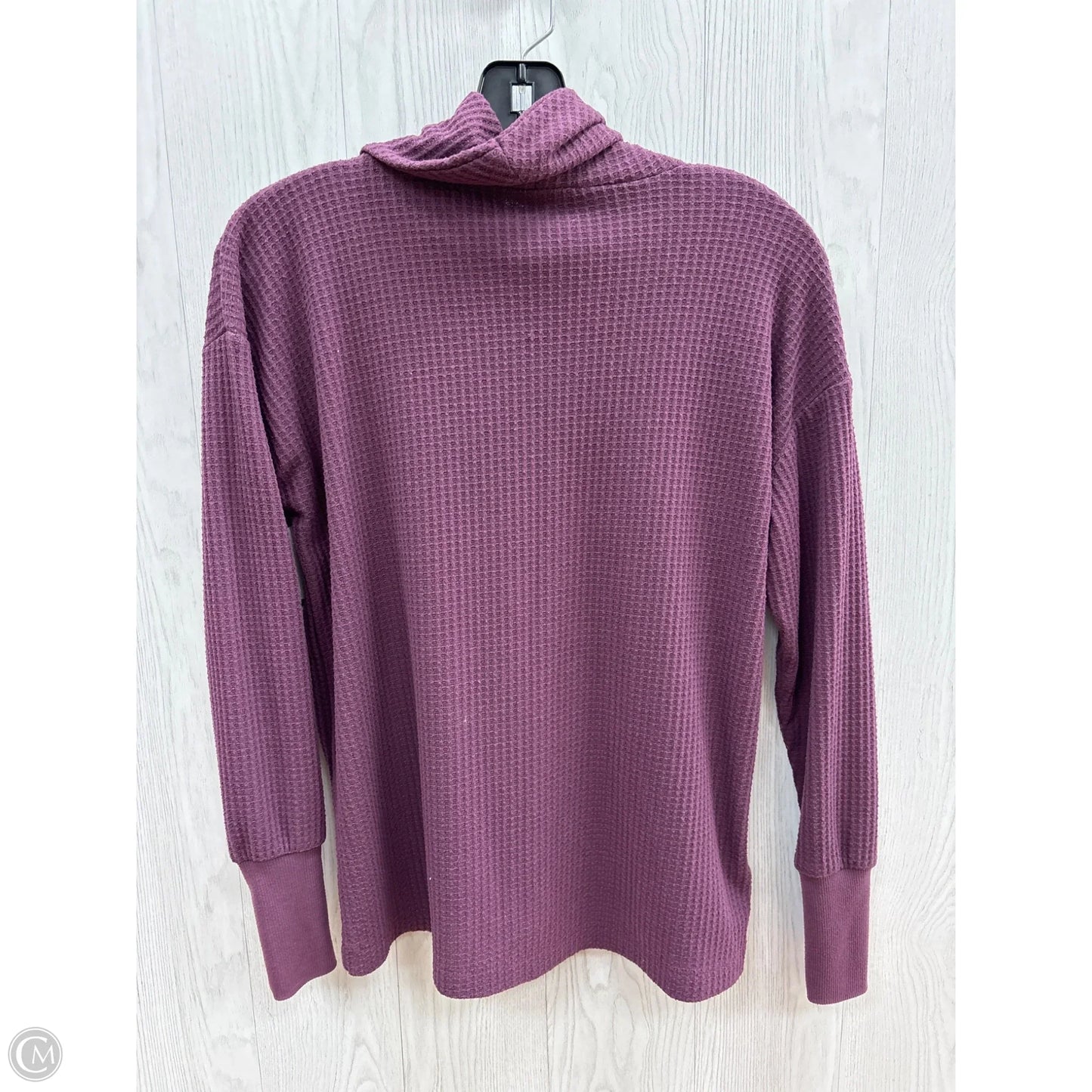 Top Long Sleeve By Loft In Purple, Size: Xs