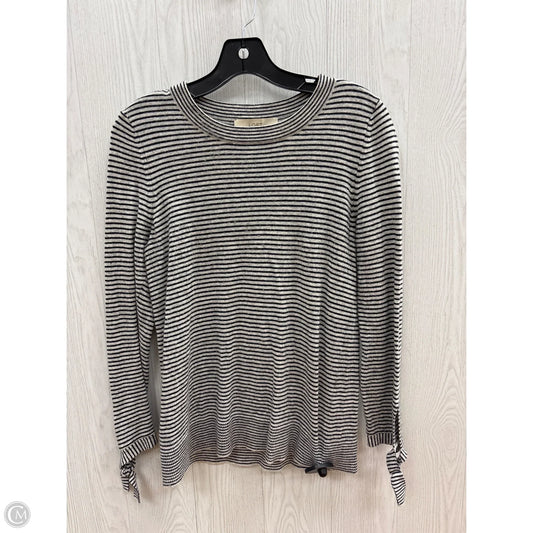Top Long Sleeve By Loft In Striped Pattern, Size: Xs