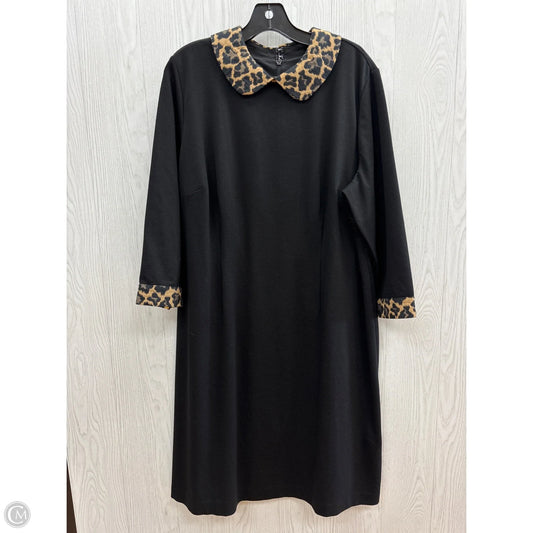 Dress Work By Talbots In Black, Size: 16