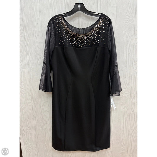 Dress Party Short By Alex Evenings In Black, Size: 16