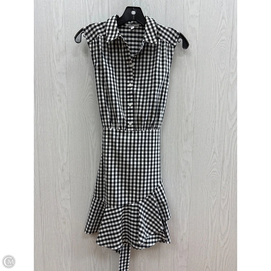 Dress Casual Short By Express In Black & White, Size: 2