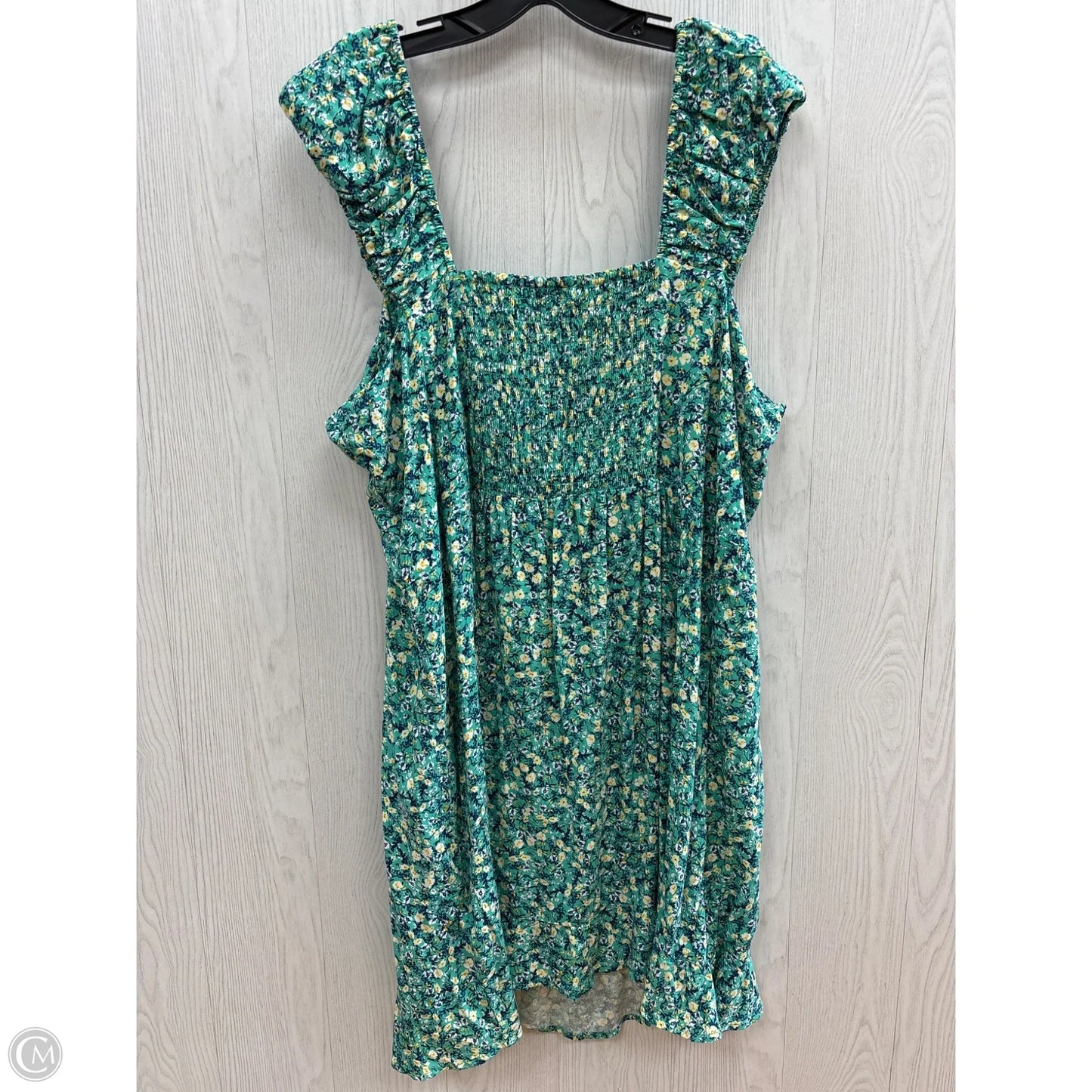 Dress Casual Short By Old Navy In Teal, Size: Xxl