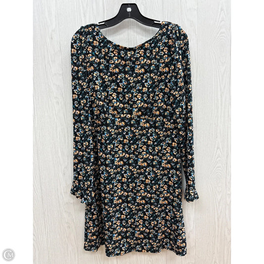 Dress Casual Short By Free People In Floral Print, Size: L