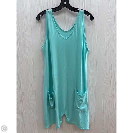 Romper By Clothes Mentor In Blue, Size: L