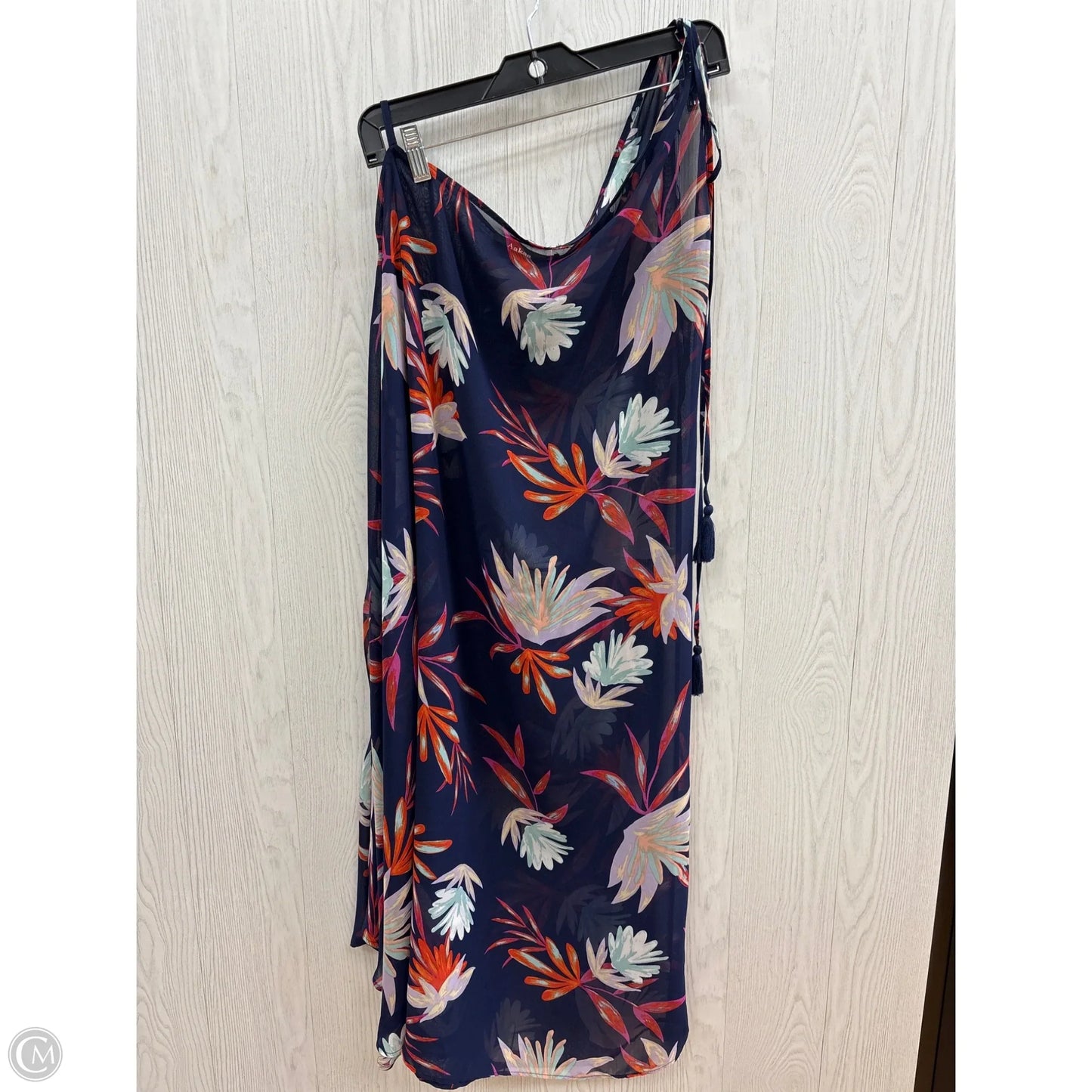 Swimwear Cover-up By Clothes Mentor In Navy, Size: S