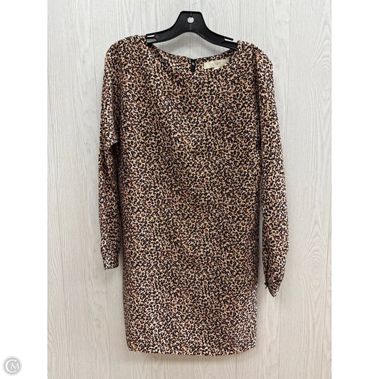 Dress Casual Short By Loft In Animal Print, Size: Xs