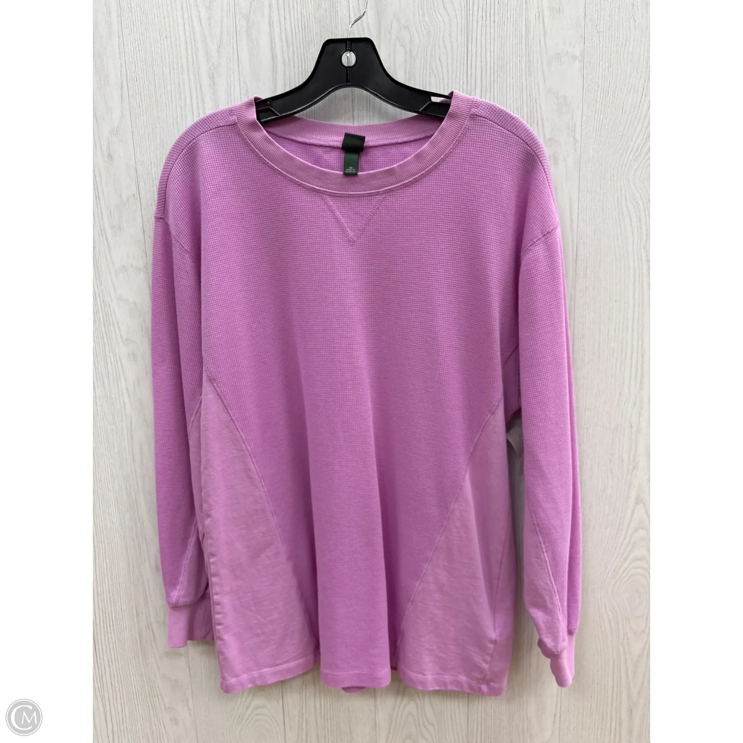 Top Long Sleeve By Wild Fable In Purple, Size: Xs
