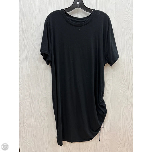Dress Casual Midi By Universal Thread In Black, Size: Xxl