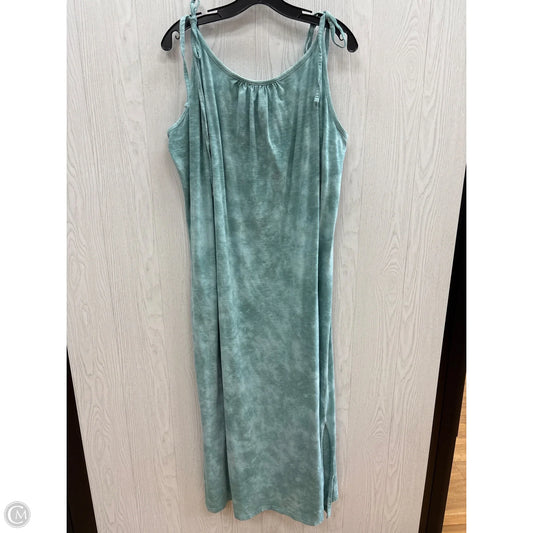 Dress Casual Maxi By Old Navy In Teal, Size: Xxl