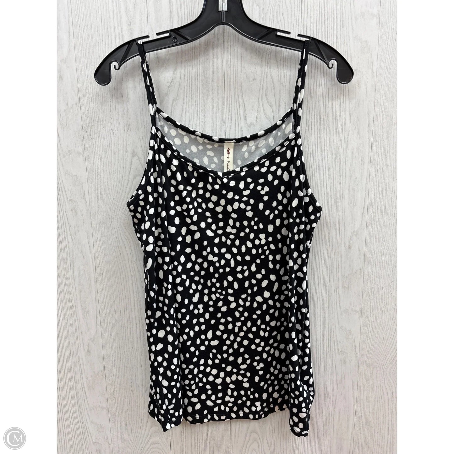 Top Sleeveless Basic By Vanilla Bay In Polkadot Pattern, Size: L