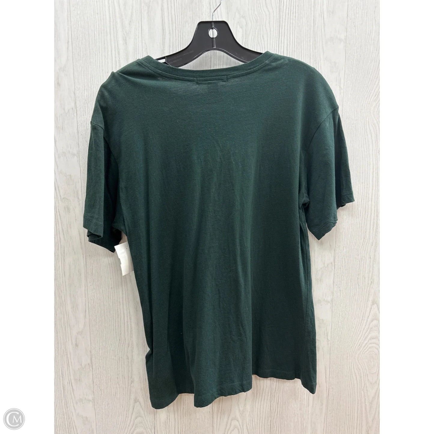 Top Short Sleeve By Forever 21 In Forest, Size: S