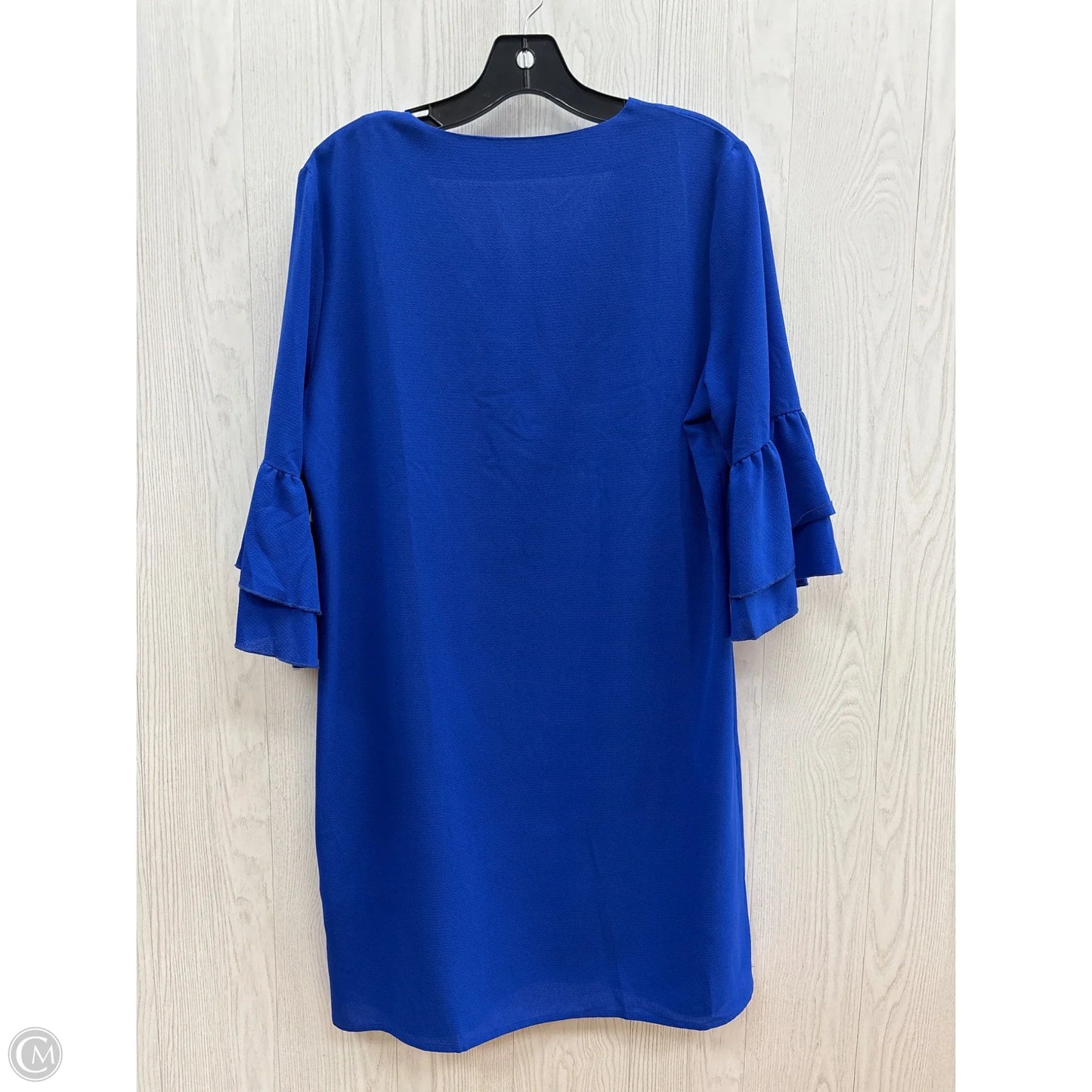 Dress Casual Short By Clothes Mentor In Blue, Size: L