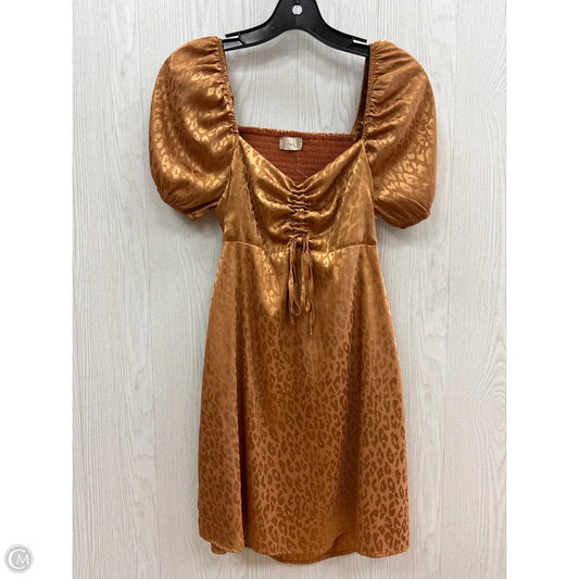 Dress Party Short By Altard State In Gold, Size: M