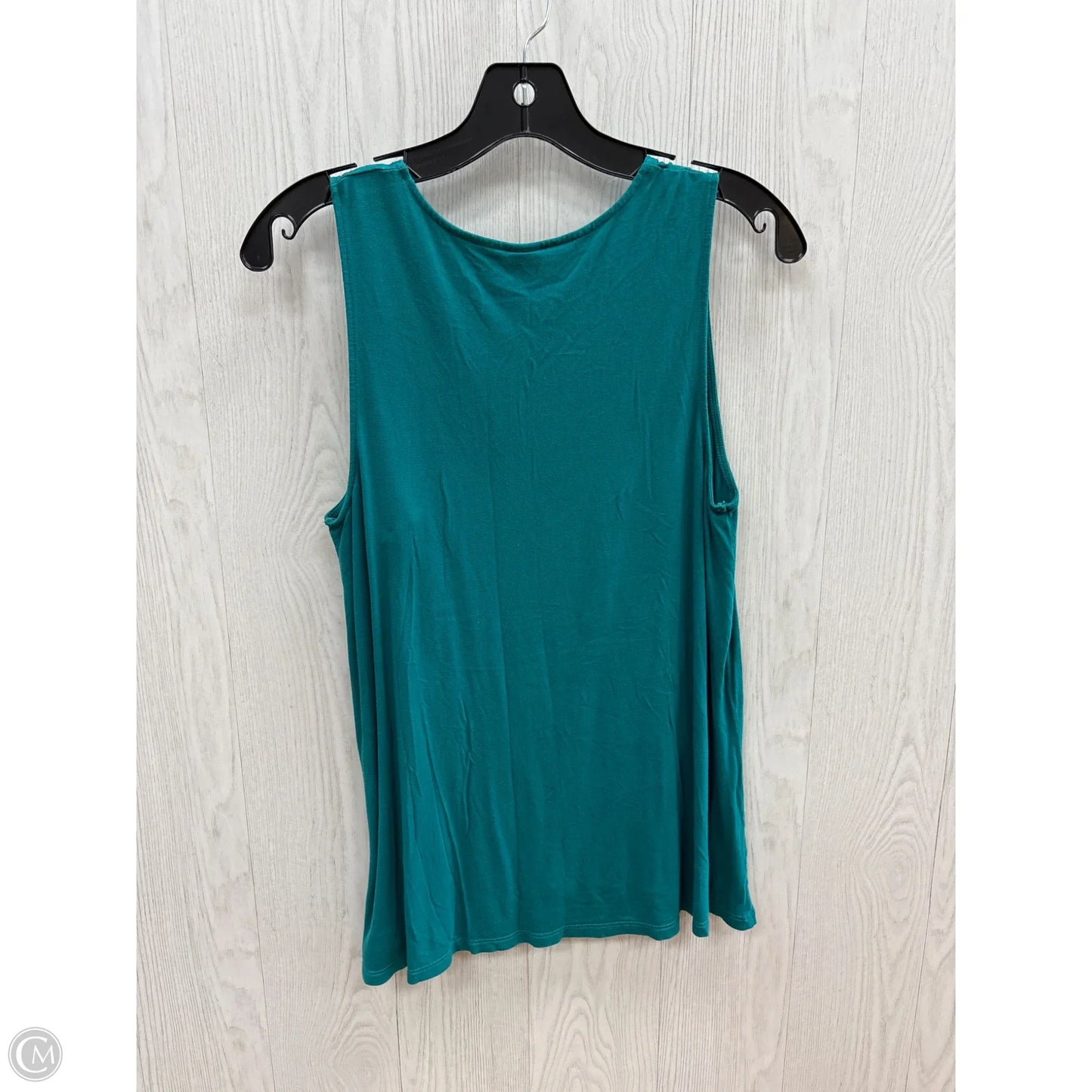 Top Sleeveless Basic By Old Navy In Teal, Size: M
