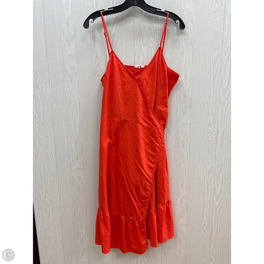 Dress Casual Short By Gap In Orange, Size: L
