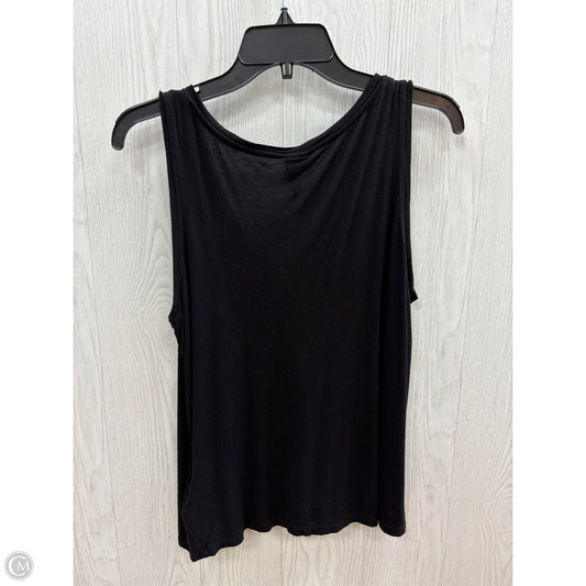 Top Sleeveless Basic By H&m In Black, Size: S