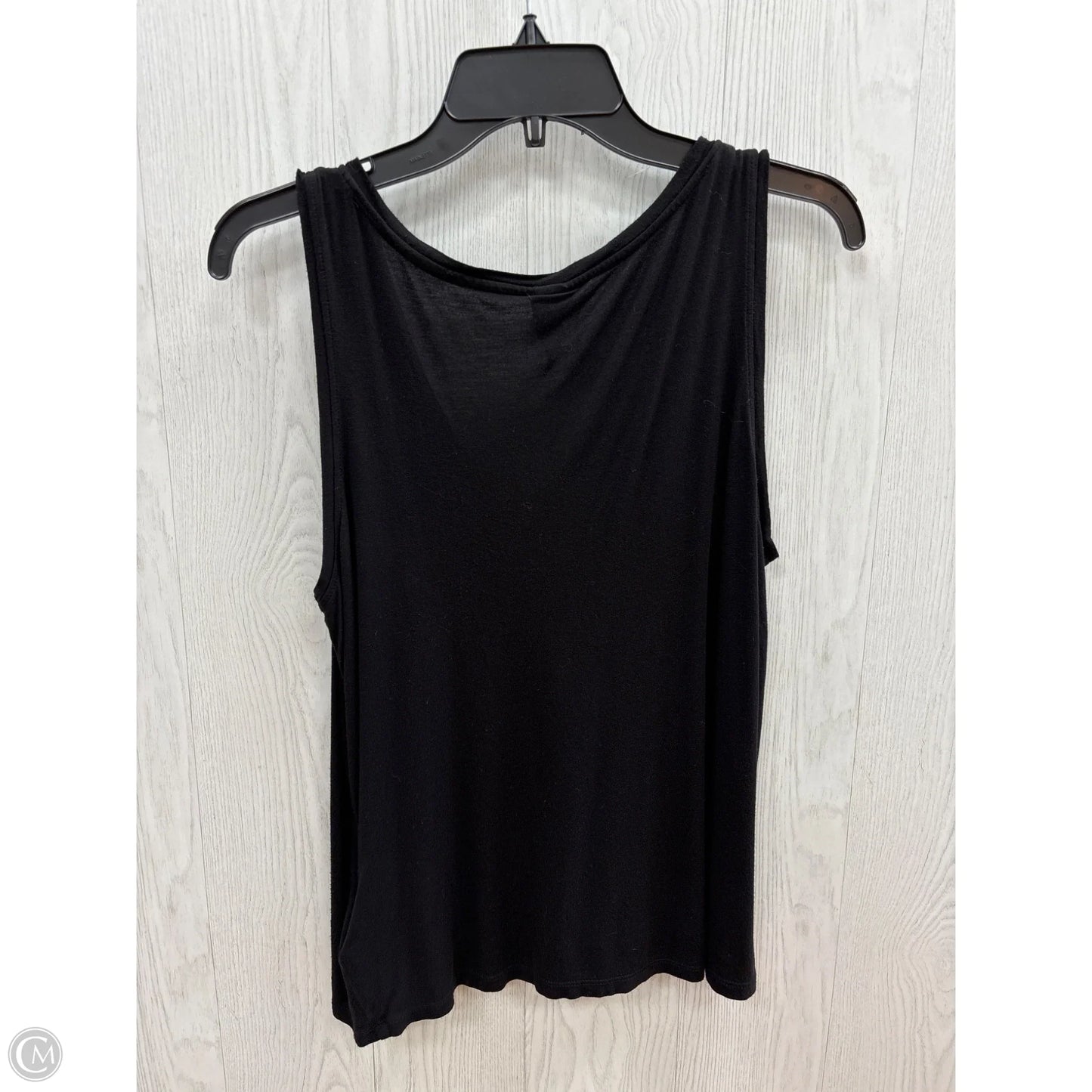Top Sleeveless Basic By H&m In Black, Size: S