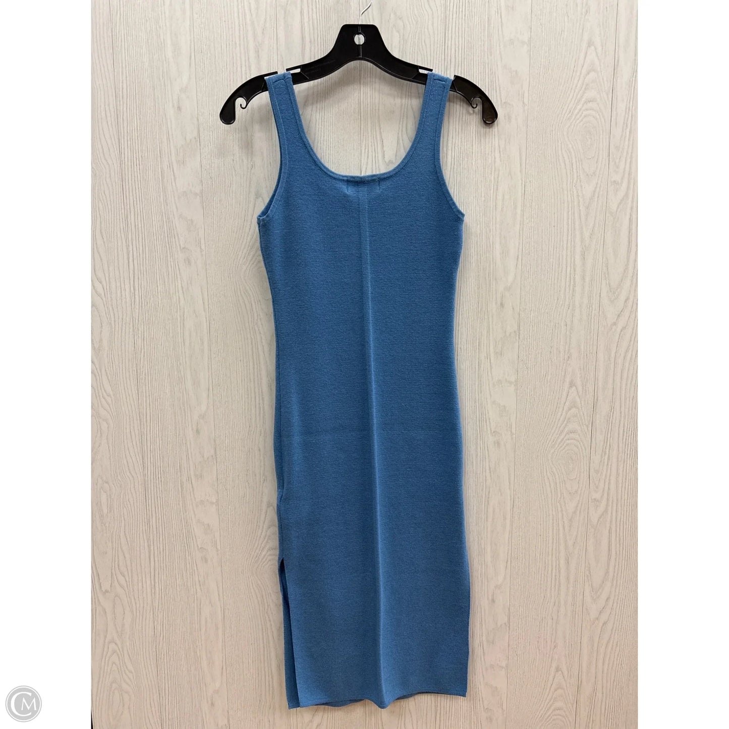 Dress Casual Midi By Clothes Mentor In Blue, Size: M
